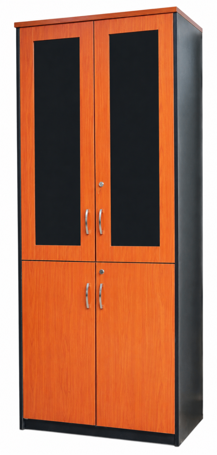 Compact Lockable Office Storage Cabinet